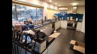 CB and Ham Radio Desk Microphones, and for a bit of fun, an Australian kitchen bench full in fact...