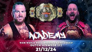 WAW Academy - 21/12/24