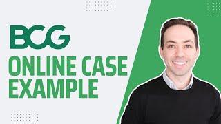 BCG Online Case Assessment (Chatbot Casey) Solved by Ex-BCG Consultant