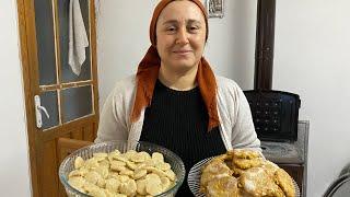 Eski usul SARIMSAKLI BANİK ve YUMURTALI BANİK köftesi‍