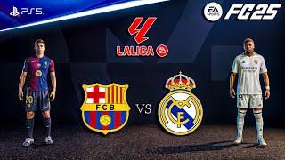 FC 25 - Barcelona vs Real Madrid Ft. Mbappe, Yamal, El Clasico Laliga 24/25 Full Match | PS5™ [4K60]