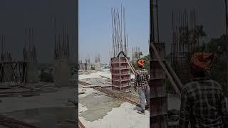  amazing best technique rcc column casting work ‍️#civilsite #amazing #tips #best  #heavycivil