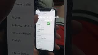 iphone x sim lock ios 16 ios 15 | iphone x sim lock unlock using rsim free #shorts #viralshorts