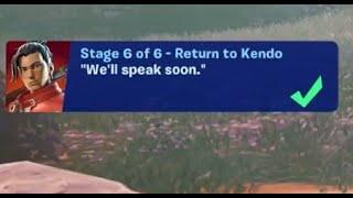 Fortnite - Return to Kendo - Chapter 6 Season 1