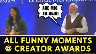 PM Modi All Funny Moments At Creator Awards