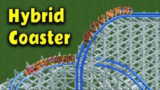 RCT2 Ride Overview - Hybrid Coaster