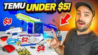 Temu Under $5 Haul / Review!