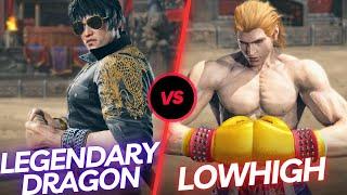 Tekken 8 | Legendary Dragon (Law) VS LowHigh (Steve) Ranked Match