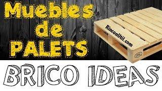 Brico Ideas Muebles con Palets