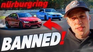 BMW M2 G87 & M4 F82 INSANE DRIFTS AT NURBURGRING - BANNED!