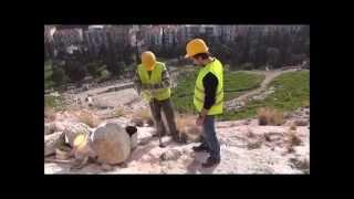 Maccaferri 250 kJ rockfall barriers installation in the Acropolis of Athens