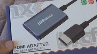 Bitfunx HDMI Adapter for Sega Dreamcast Consoles Review and Test