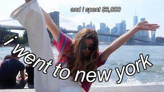 SPENDING $3,000 IN NY