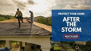 How to Protect Your Home After the Storm - Watkin Construction & Roofing