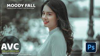 Photoshop Tutorial: AVC Color Grading Photoshop । Moody Fall AVC Color Grading Photoshop Presets