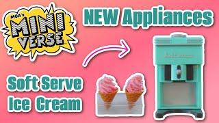 Miniverse Appliances! Soft Serve Ice Cream Machine that WORKS!!