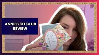 Annie's Kit Club Review and Unboxing - Fun Crafting Projects to Your Doorstep