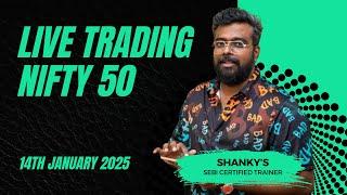 Bank Nifty Live Options Trading: JAN 14th #BankNiftyTradingLive | Learn Trading the Easy Way 2025 .