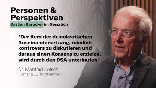 Richter a.D. zu Online-Zensur und Pandemiepolitik - im Gespräch mit Dr. Manfred Kölsch