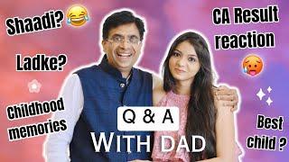 Answering all your *WEIRD* Questions with my Dad | Father’s Day Special