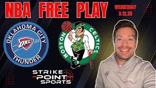 Thunder vs Celtics - NBA Free Pick - Wednesday 3/12/25 | DocSports #NBA #docsports #nbapicks