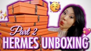 HERMES UNBOXINGS CONTINUES! Pre-Spend Part 2 Fine Jewelry, Belts, Shoes, Ready-to-Wear 愛馬仕配貨開箱