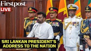 LIVE: Sri Lanka's Newly Elected President Anura Kumara Dissanayake Addresses the Nation