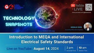 Introduction to MEQA and International Electrical Safety Standards: Things you may not have thought