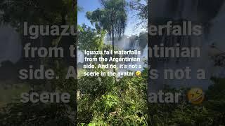 Iguazu falls from the Argentinian side  #travel #iguazufalls #waterfall #ocean