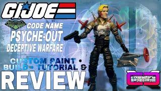 cXc G.I. Joe Custom Modern Night Force PSYCHE-OUT Deceptive Warfare figure Tutorial & Review