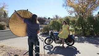 Behind the Scenes: Making "Heck on Wheels," a short movie shot on double 8 film