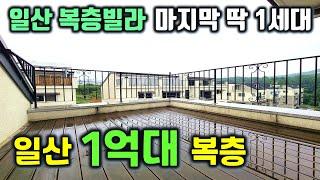 [일산 복층빌라] 1억대 복층 해약세대 딱1세대 남았네요. 실속형 구조와 테라스까지 갖춘 수도권 마지막 1억대 복층입니다. [NO.1-091]