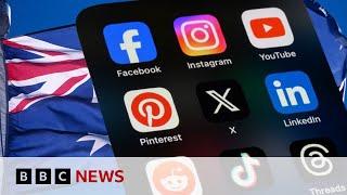 Australia to ban children from using social media | BBC News