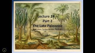 Lecture 14 - Paleozoic Earth History Part 2