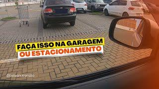 FAÇA ISSO NA GARAGEM OU ESTACIONAMENTO