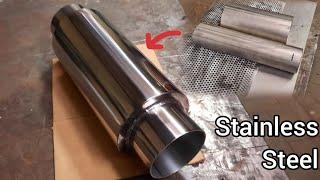 DIY 3 Inch Exhaust Muffler