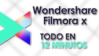  Filmora X tutorial para principiantes en 12 minutos (COMPLETO)