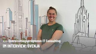 Im Interview: Svenja, Trainee Quereinstieg IT Berater:in