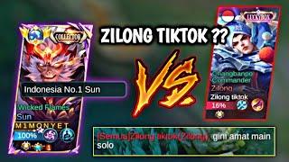 KETEMU ZILONG TIKTOK REAL !?? LANGSUNG KITA BIKIN KENA MENTAL | MOBILE LEGENDS