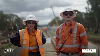 Dunedoo Rail Shutdown / Bridge Replacement - Oct 2023 | Daracon Group