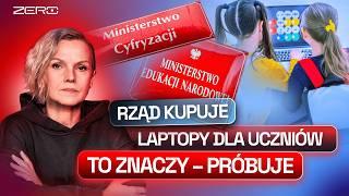 RZĄD MA PIENIĄDZE Z KPO NA LAPTOPY DLA UCZNIÓW. JEST RYZYKO, ŻE PRZEPADNĄ