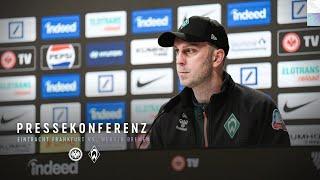 Eintracht Frankfurt - SV Werder Bremen I Pressekonferenz