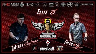 PA Pro-Am Pool presents The Pennsylvania Open - The Elite 8 Nathan Childress Vs Tyler Styer