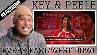 First Time Reacting To KEY & PEELE - EVERY EAST/WEST BOWL EVER (REACTION!!) These Names!!