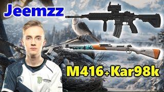 Team Liquid Jeemzz - M416 + Kar98k - SOLO vs SQUADS - VIKENDI - PUBG