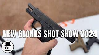 SHOT Show 2024 - Glock's new pistols Gen 5 29, 30 - and the Glock 49