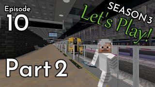 MTR Quest? - Minecraft Transit Railway Let's Play S3E10 (Part 2)