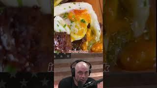 Rise and shine like Joe Rogan! He starts his day with a delicious breakfast: steak and eggs! 