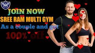 SREE RAM MULTI GYM ‍️‍VALENTINE'S DAY OFFER ️   ADMISSION FEES % OFF  9836147993 / 9477414599