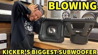 BLOWING KICKER'S BIGGEST SUBWOOFER | Solo X 15" Review Pt 2